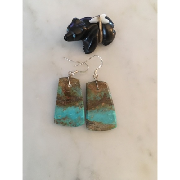 🦋Turquoise Earrings NWOT Southwestern🦋 - Picture 1 of 1